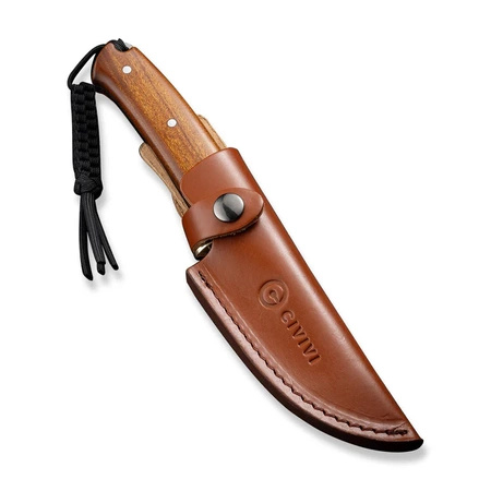 Civivi Cloud Peak Guibourtia Wood knife, Satin Nitro-V (C23044-3)