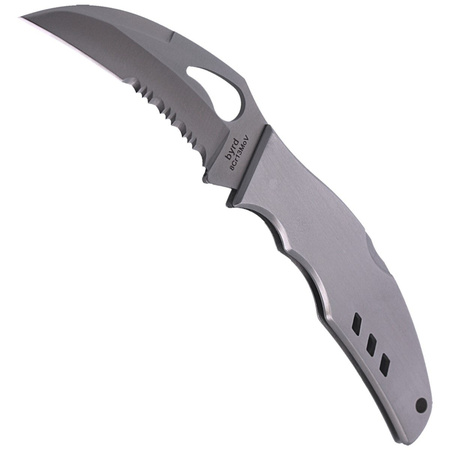 Spyderco Byrd Crossbill Stainless, Combination Folding Knife (BY07PS)