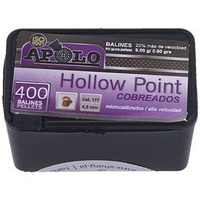 Apolo Hollow Point Copper 4.5 mm shotgun shell, 400 rounds. 0.60g/9.0gr (19990)