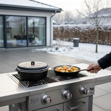 Petromax Fire Skillet FP25 Essential cast iron skillet