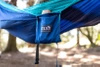 ENO DoubleNest PRINT Giving Back Hiking Hammock - Outside LNT/Charcoal