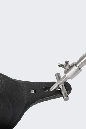Petromax Cast Iron Frying Pan on Telescopic Handle