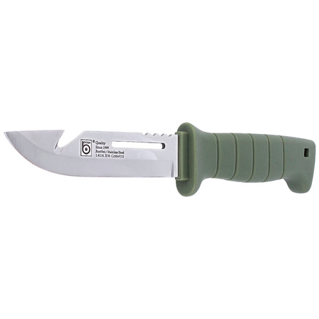 Lindbloms Eyeson Hunting/Fishing Knife Green, Stainless (VT-333)