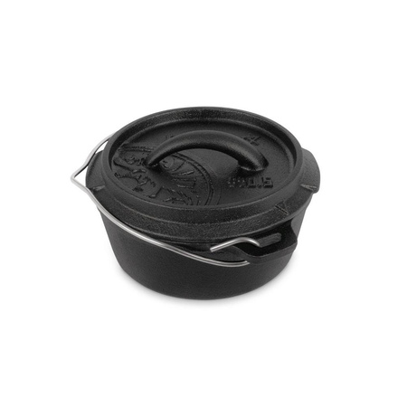 Petromax Dutch Oven FT0.5-T cast iron kettle - without feet