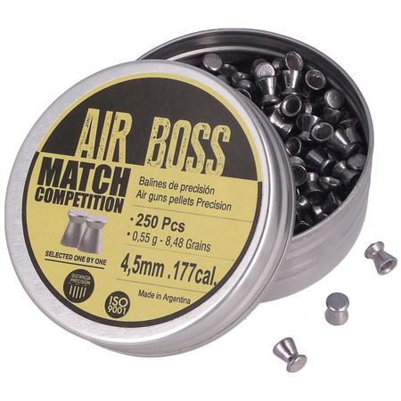 Apolo - Air Boss Match Competition 4.5 mm shotgun shell, 250 rounds. 0.55g/8.48gr (30301)