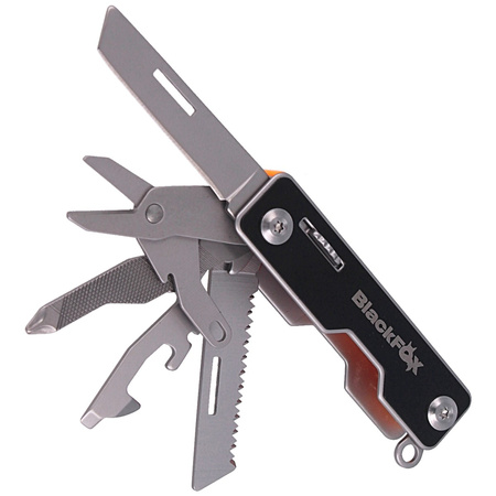 BlackFox Pocket Boss Orange MultiTool 9 functions (BF-205 OR)