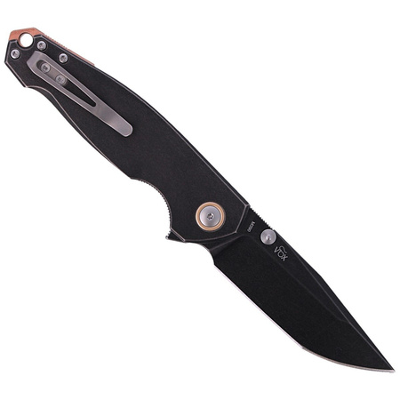 Viper Katla Dark Stone Washed Titanium knife by Jesper Voxnæs (V5984TI)