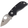 Spyderco Chicago G-10 Black Plain Folding Knife - C130GP