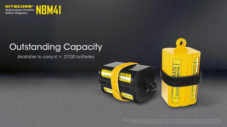 Nitecore battery box NBM41 Black