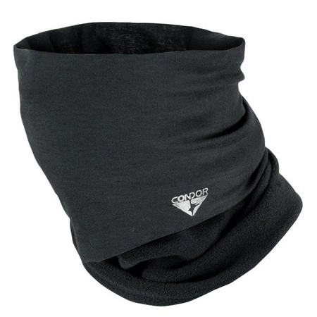Condor Fleece Multi-Wrap Scarf Stack - Black - 161109-002
