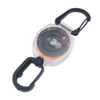 Key-Bak - Key-Connect Clear Retractor - 24" - Clear - 0KB1-0A214