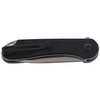 CIVIVI Elementum Flipper Black G10 knife, Satin Finish (C907A)