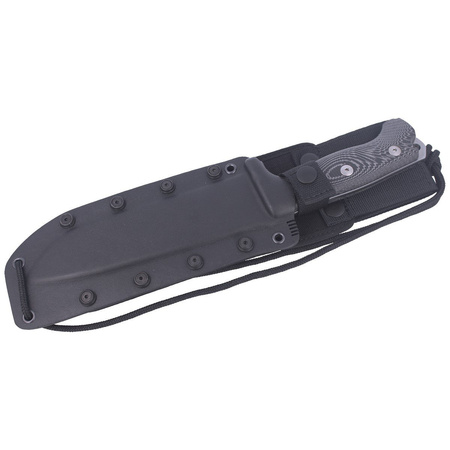 LionSteel Black Micarta / Satin Blade knife (M7 MS)