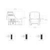 Vector Optics - Frenzy 1x24x29 GenII open collimator - 6 MOA - MOJ - Black - SCRD-76