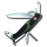 Victorinox RangerGrip 61 pocket knife - Green/Black - 0.9553.MC4