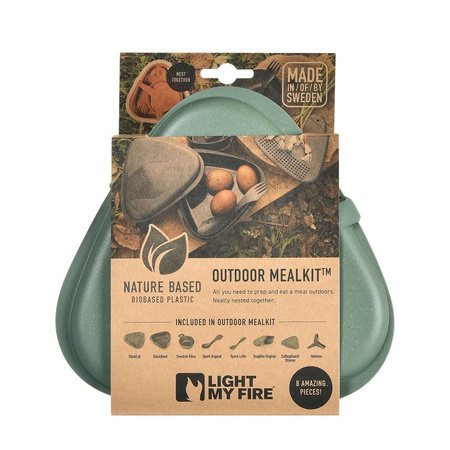 Light My Fire hiking kit - Outdoor MealKit BIO - slatyblack