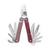 Leatherman Rebar Heathered Cranberry multitool (833317) - 17 tools