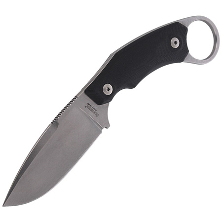 LionSteel H2 Karambit G10 Black, Stone Washed Blade (H2 GBK) knife