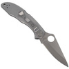 Spyderco Delica 4 Stainless Steel Plain Folding Knife (C11P)