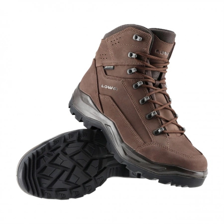 LOWA Renegade II N GTX MID TF military boots - dark brown