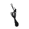 TigerWood - Silk extraction 2m/1 piece - black