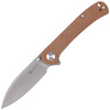 Sencut Scepter Brown Micarta Folding Knife, Stonewashed 9Cr18MoV (SA03D)