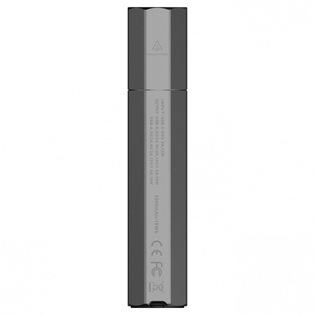 Fenix E-CP flashlight with powerbank black
