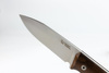 LionSteel Bushcraft Walnut / Satin Blade knife (B35 WN)