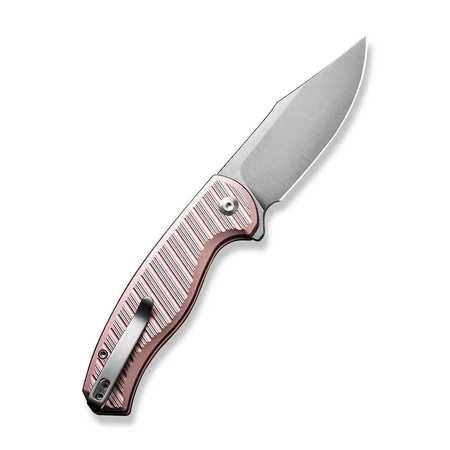 Civivi Stormhowl Light Pink Aluminum, Satin Nitro-V Folding Knife (C23040B-3)