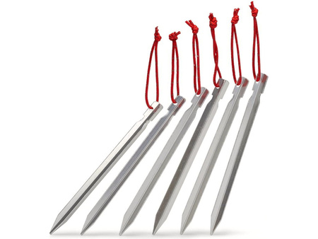 Rockland - Reflective Pegs for Tent - 18 cm - Aluminum - 6 pcs