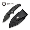 Civivi Knife Typhoeus Black G10, Black Stonewashed 14C28N (C21036-1)