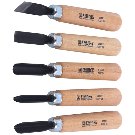 Carving set - Narex Start 5 pcs (869200)
