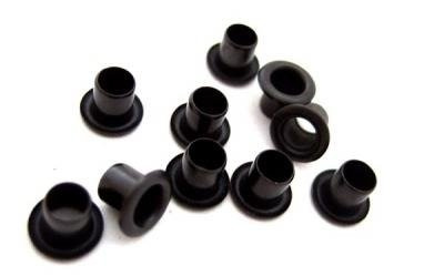 Eyelet for kydex - 10x6x6 - 10 pcs - black