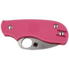 Spyderco Squeak Lightweight Pink Plain Folding Knife (C154PPN)