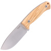 LionSteel Bushcraft Olive Wood knife, Satin Blade M390 (M2M UL)