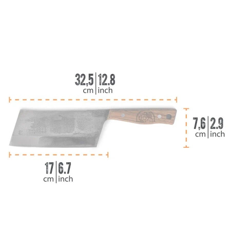 Petromax Cleaver 17 Cm
