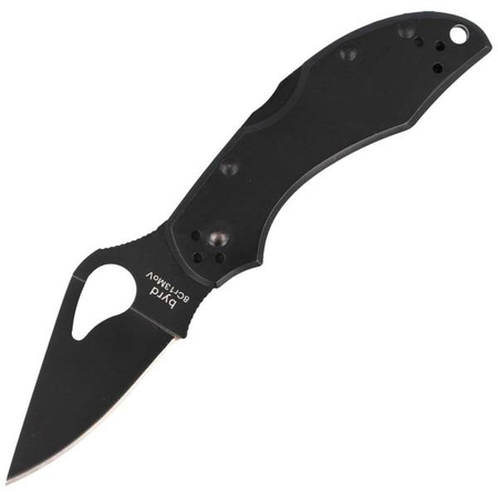 Spyderco Byrd Robin 2 Stainless Black Blade Folding Knife (BY10BKP2)