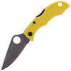 Spyderco Ladybug 3 Salt FRN Yellow Plain Folding Knife (LYLP3)