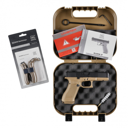 Glock - Replica ASG pistol Glock 17 Gen5 French Edition 6 mm gas