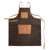 Buffalo leather apron with cross neck strap Petromax 