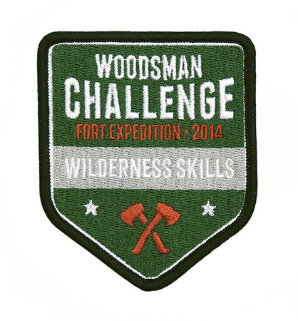 Fosco Industries - Woodsman Challenge embroidered patch