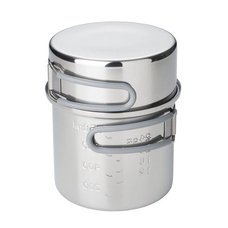 Esbit - Tourist pot with lid - steel - 1L