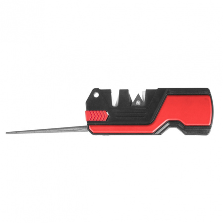 THE EDGE bushSHARP knife sharpener red + flint