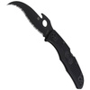 Spyderco Matriarch 2 FRN Emerson Opener Black Blade Folding Knife (C12SBBK2W)