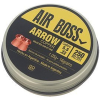 Apolo Air Boss Arrow Copper AirGun Pellets .22/5.5 mm, 1.05g/16.0gr (30100)