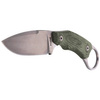 LionSteel H2 Karambit Canvas Green, Stone Washed Blade (H2 CVG) knife