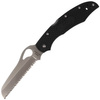 Spyderco Byrd Cara Cara 2 Rescue FRN Folding Knife Black (BY17SBK2)