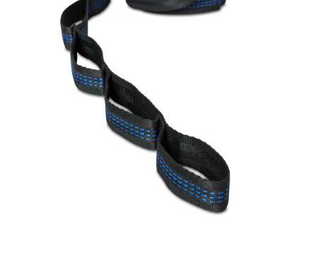 ENO Atlas Strap hammock suspension - Black/Royal