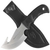 Muela Grizzly-12G Black ABS knife, Satin X50CrMoV15