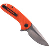 CIVIVI Durus Orange G10 knife, Satin Finish (C906C)